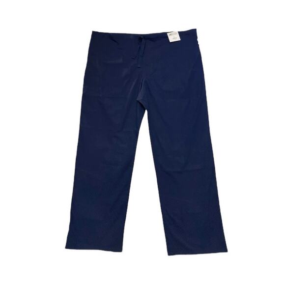 Uniform Advantage Scrubs Women's Navy Pull-On Scrub Pants Pockets | Size 2X NWT - Picture 1 of 7